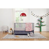 Union 3-in-1 Convertible Crib, Grey - Cozy Nursery