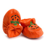 Baby pumpkin booties