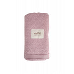 BAMBOO BLANKET DUSTY PINK