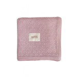 BAMBOO BLANKET DUSTY PINK