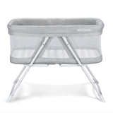 2in1 Staionary&Rock Mode Bassinet One-Second Fold Travel Crib Portable Newborn Baby,Gray - Cozy Nursery