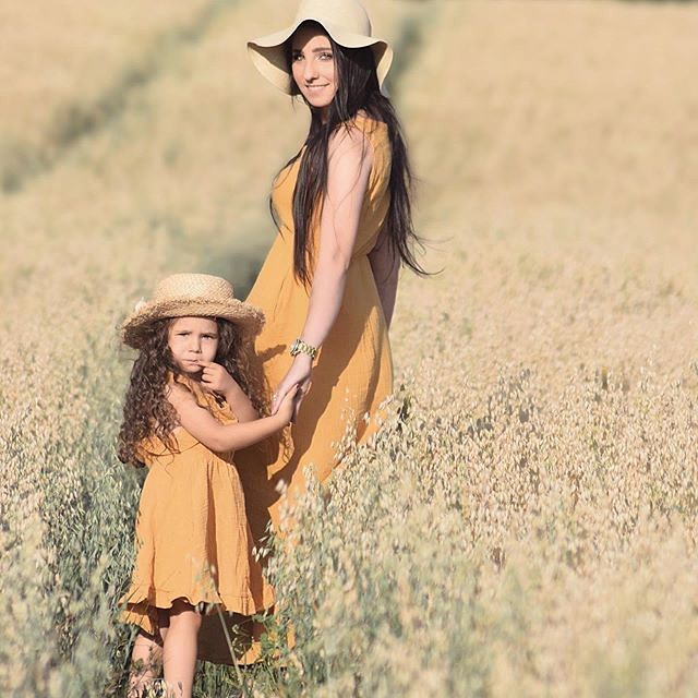 Mother & Daughter Matching Long Sleeve Dress – Elevate Swag