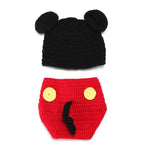 Mickey Newborn Baby Crochet Costume