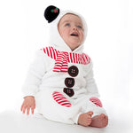 Christmas Baby Snowman Romper 