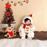 Christmas Snowman Baby Romper