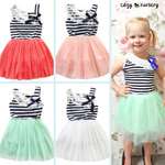 Stripe Lace Tutu Dress - Cozy Nursery