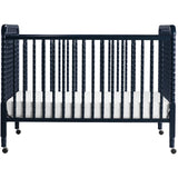 Jenny Lind 3-in-1 Convertible Portable Crib in Navy - Cozy Nursery