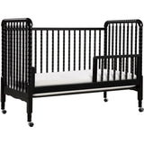 Jenny Lind 3-in-1 Convertible Portable Crib in Ebony - Cozy Nursery