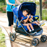 Joovy Scooter X2 Double Stroller, Blueberry - Cozy Nursery