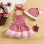   Baby Girls Christmas Romper Dress