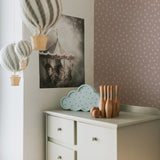 SIMPLE irregular dots powder pink cappucino Wallpaper