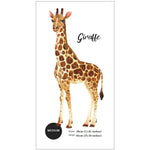 Giraffen-Wandaufkleber