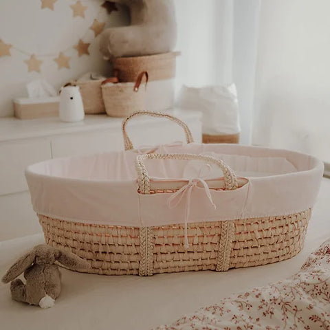 Wicker moses sale basket covers