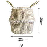 Natural Seaweed Woven Basket