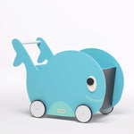 First Steps Cart and Toy Storage 2 in 1 Summer the Whale