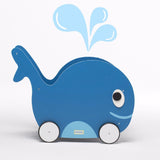 First Steps Cart and Toy Storage 2 in 1 Summer the Whale