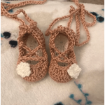Crochet Baby Pattern Strappy Ballet Flats