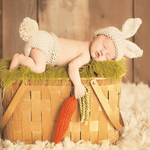 Crochet Bunny & Carrot Costume