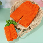 Crochet Pumpkin Newborn Costume