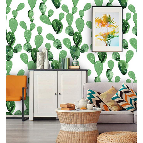 Cactus Wall Paper - Cozy Nursery