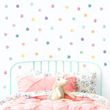 Multi-Color Dots Wall Stickers Vinyl Polka Dots Decals Circle Wall Stickers for Kids Boys Girls Bedroom Living Room Wall Decor
