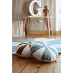 “Blue Candy” Patchwork Pillow