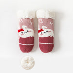 Winter Newborn Baby Cartoon Christmas Socks