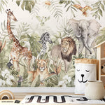Jungle animal wallpaper