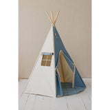 “Jeans” Teepee Tent with Pompoms