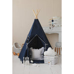 “Navy Blue” Teepee and Mat Set - Moi Mili