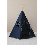 “Navy Blue” Teepee and Mat Set