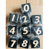 Wooden Numbers Block Set - Cozy Nursery