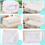 Baby Crib Bedding 3pcs Set Pure Cotton - Cozy Nursery
