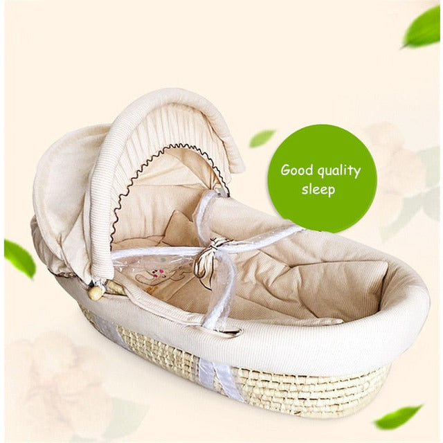 Portable Baby Basket – Cozy Nursery