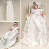 Vintage Baby Baptism Dress - Christening Gown - Cozy Nursery