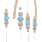 Nordic Baby Wooden Beads Mobile - Cozy Nursery