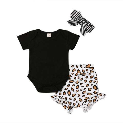 Leopard Baby Romper - Cozy Nursery