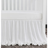 Crib Bed Skirt for Baby Crib - Cozy Nursery