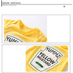 Tomato Ketchup & Yellow Mustard Bodysuits - Cozy Nursery
