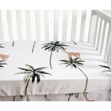 Tropical Theme Baby Bed Sheet