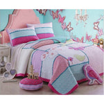 Handmade Patchwork Quilt Bird bedding set 180*220cm for kids - Cozy Nursery