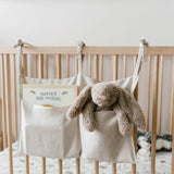 Crib Fabric Organizer - Cozy Nursery