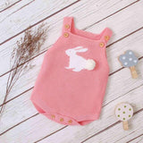 Baby Sleeveless Rabbit Romper - Cozy Nursery