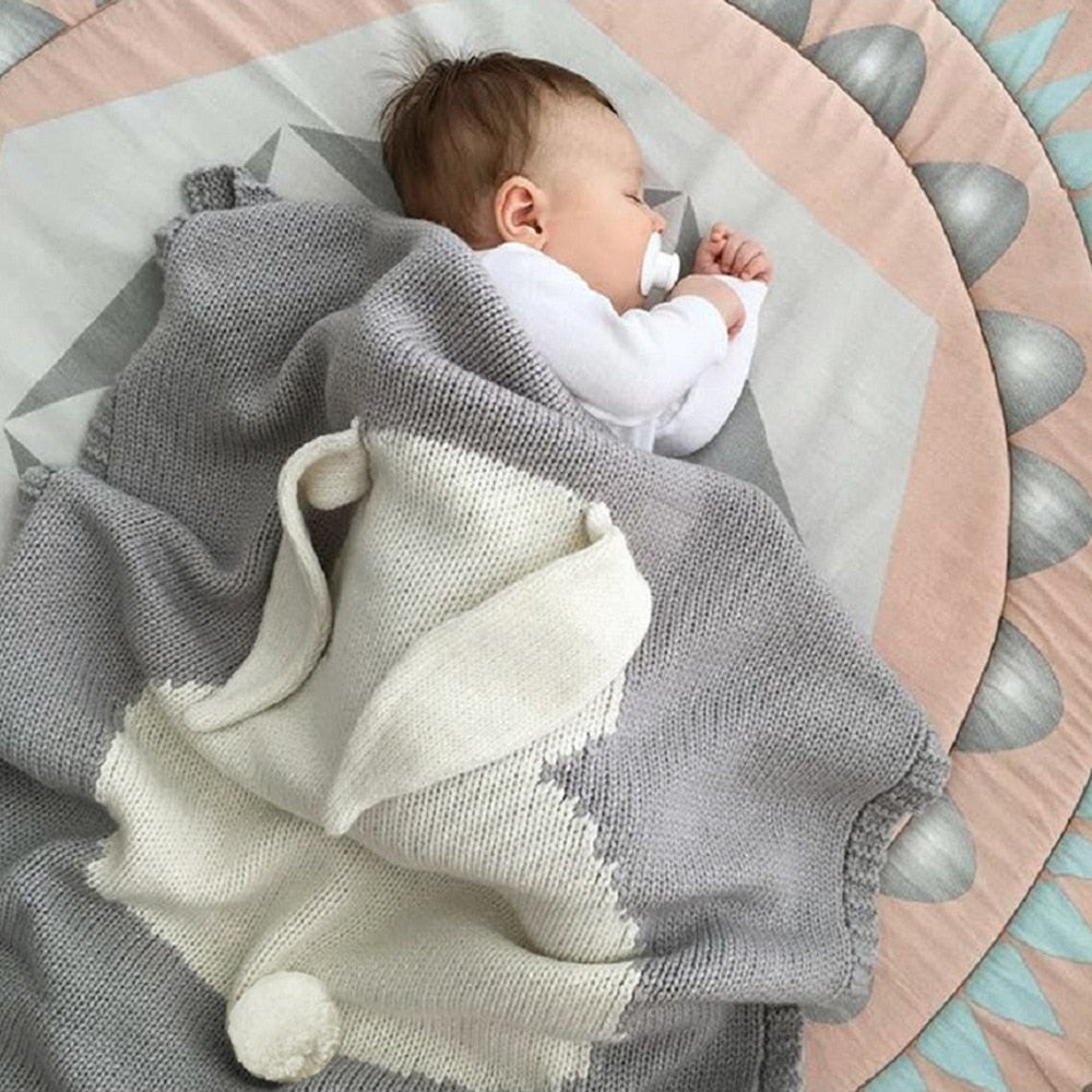 Rabbit Baby Blanket – Cozy Nursery
