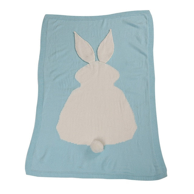 Rabbit Baby Blanket – Cozy Nursery