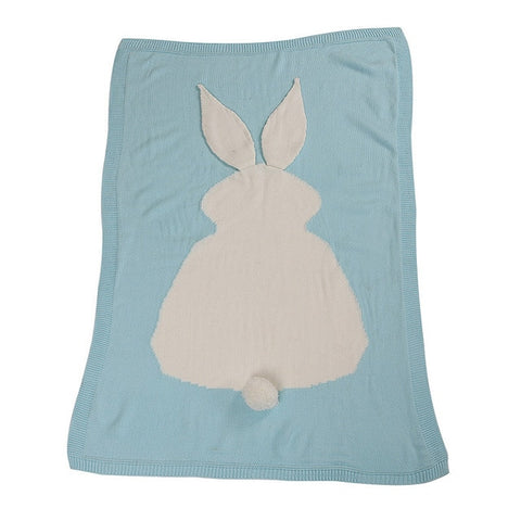 Rabbit Baby Blanket - Cozy Nursery