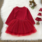Baby-Mädchen-Weihnachtskleid