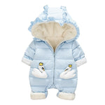 Newborn Winter Jumpsuit - Cozy Nursery