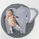 Elephant Baby Play Mat - Cozy Nursery
