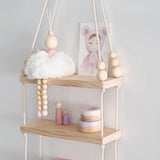 Nordic Wooden Beads Baby Room Ornament - Cozy Nursery